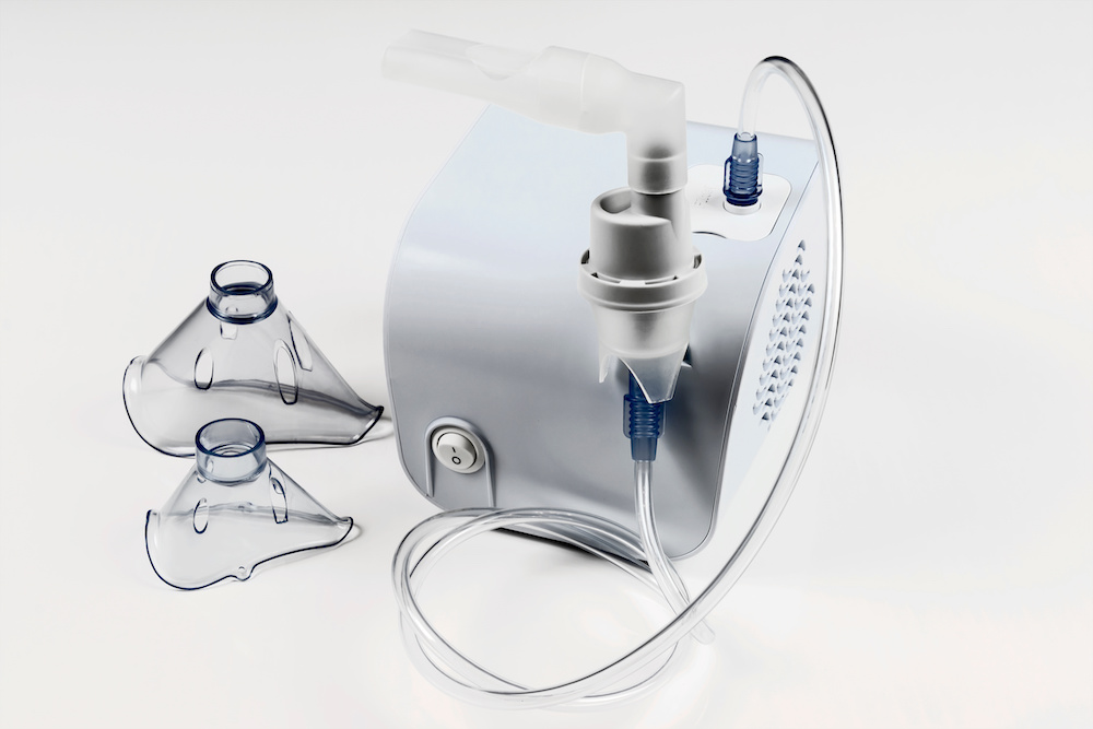 how to clean nebulizer parts